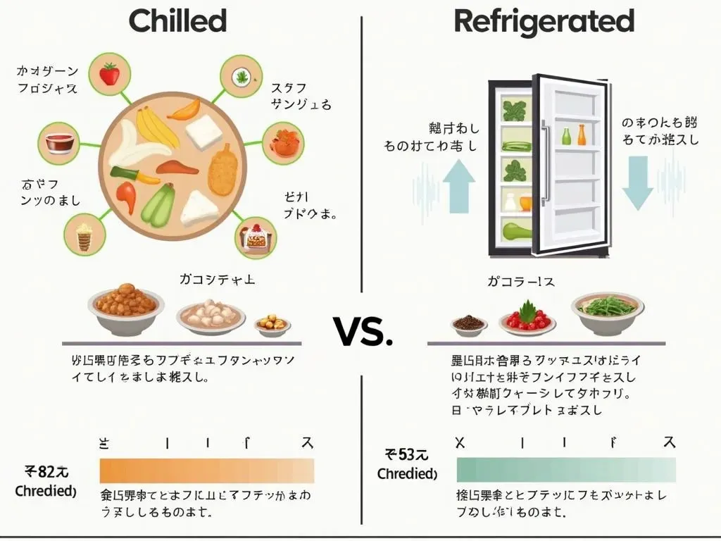 チルドと冷蔵の違い