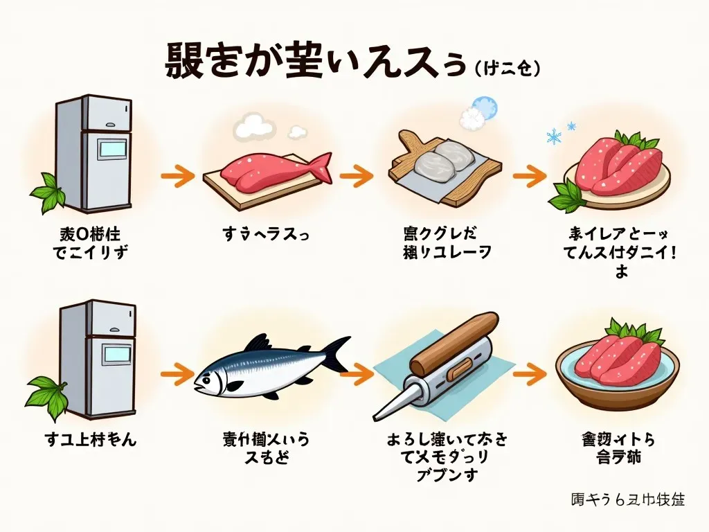 肉魚保存法